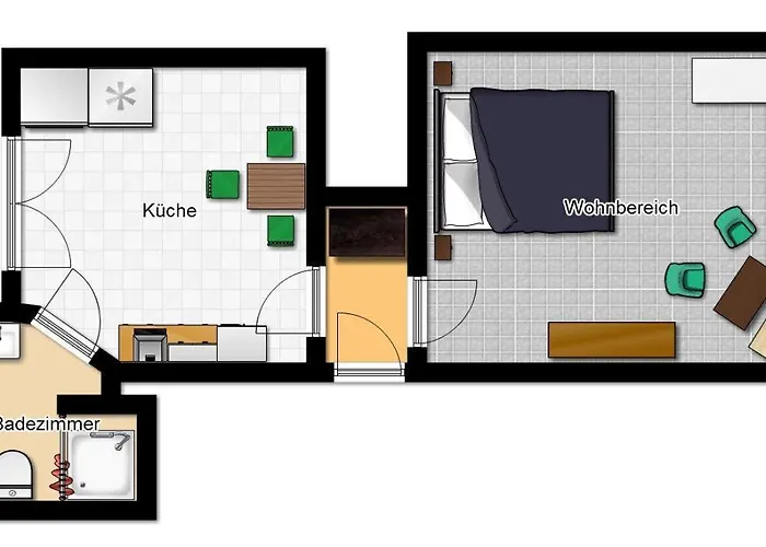 Lägenhet Moselterrasse